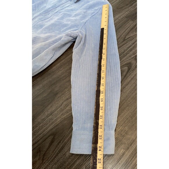 Alfred Dunner women’s zip up corduroy jacket Light Blue size 14 - Picture 12 of 12